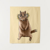 Chipmunk Cute Rodent Animal Hippie