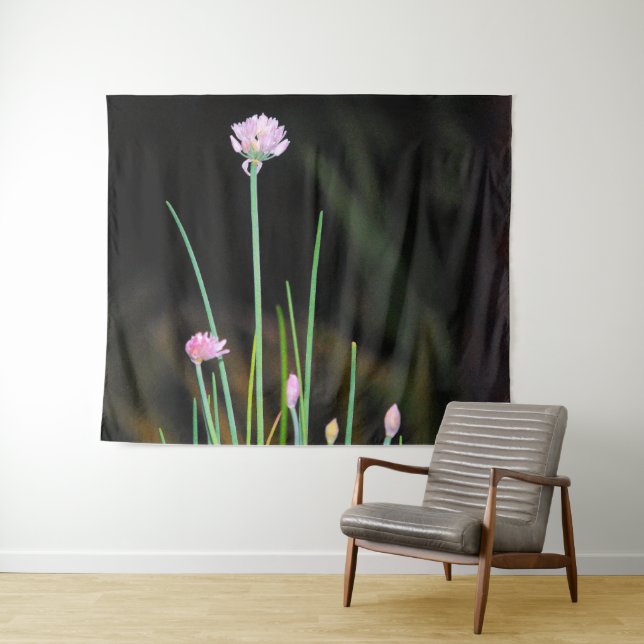Tapiz Chives de flores (In situ (horizontal))