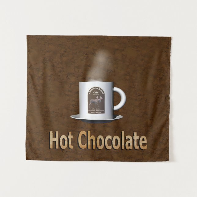 Tapiz Chocolate caliente (Anverso (horizontal))