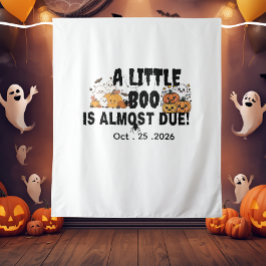 Tapiz Chupinada divertida de Halloween para baby shower