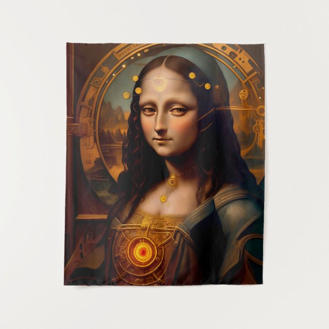 Tapiz Ciborg MONA LISA vaporosa (Anverso)