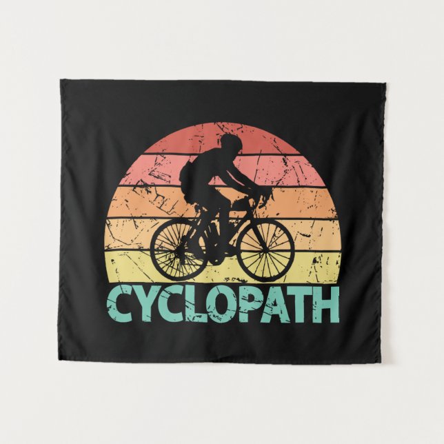 Tapiz Ciclopath divertida (Anverso (horizontal))