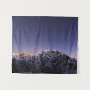 Tapiz Cielo estrellado sobre las montañas