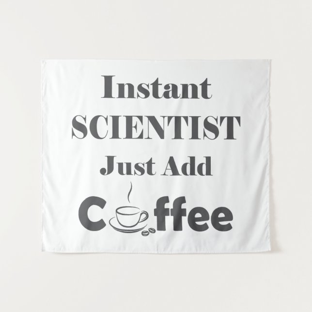 Tapiz Científico instantáneo acaba de añadir café (Anverso (horizontal))