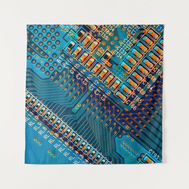 Tapiz Cierre de la tarjeta de circuito electrónico. comp (Anverso)