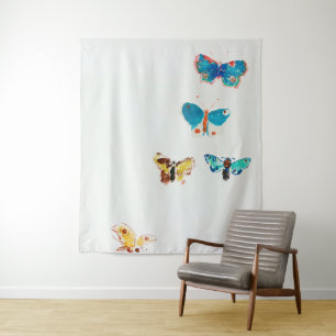 Tapiz Cinco mariposas, Redon