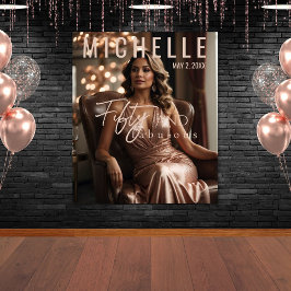 Tapiz Cincuenta y fabuloso telón de fondo de la pared de