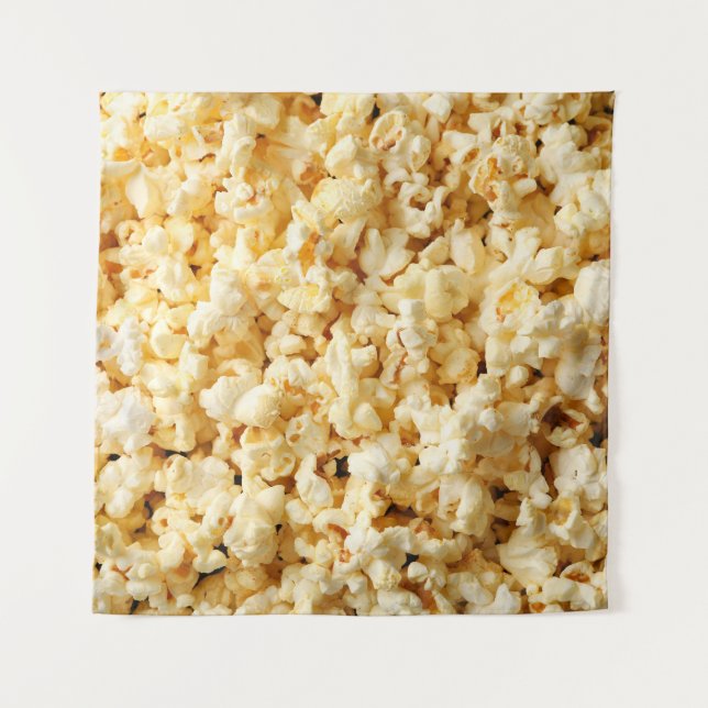 Tapiz Cinema Popcorn De Fondo Completo. (Anverso)