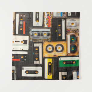 Tapiz Cinta de audio retro