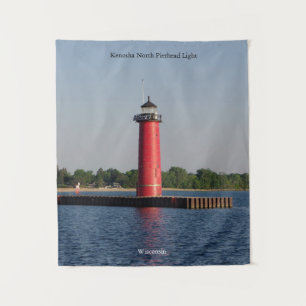 Tapiz Cintura de luz de Kenosha North Pierhead