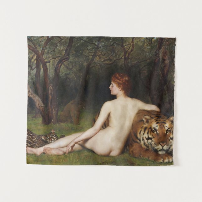 Tapiz Circe (Magical Seductive Beauty) (by John Collier) (Anverso (horizontal))