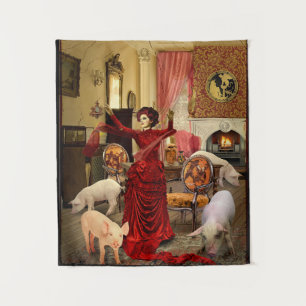 Tapiz Círculo victoriano