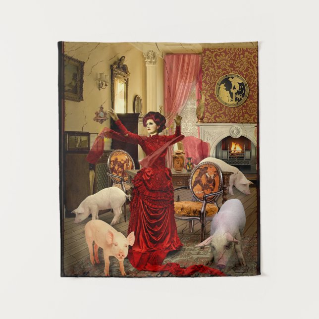 Tapiz Círculo victoriano (Anverso)