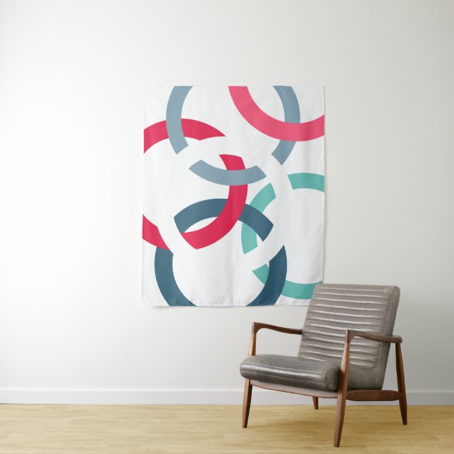 Tapiz Círculos vinculados (In situ)