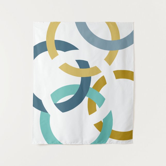 Tapiz Círculos vinculados (Anverso)