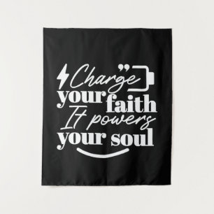 Tapiz Cita Cristiana Motivacional – Carga Tu Fe