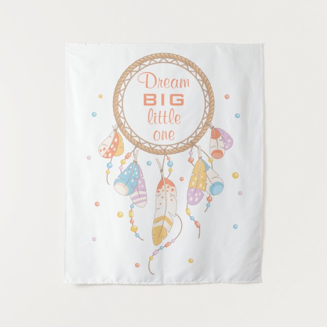 Tapiz Cita Tribal Dreamcatcher Boho (Anverso)