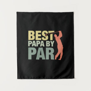 Tapiz Citas de abuelo Mejor Papá Por Par Golf