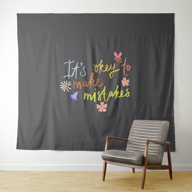 Tapiz Citas de niños encantadores diseñadas para padres  (In situ (horizontal))