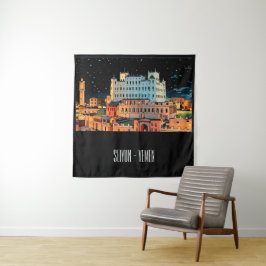 Tapiz Ciudad de Seiyun - Yemen
