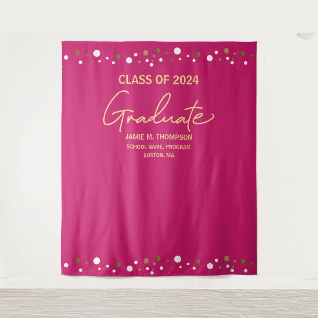 Tapiz Clase de 2024 (Anverso)