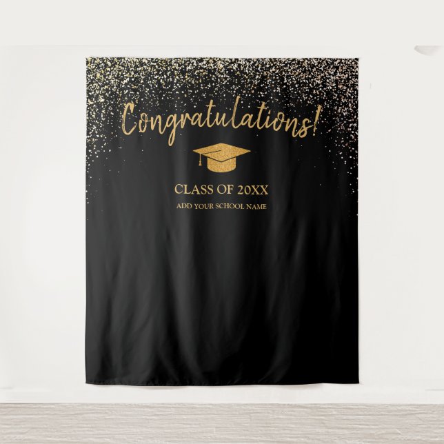 Tapiz Clase de 2025 Fondo de posgrado (Anverso)