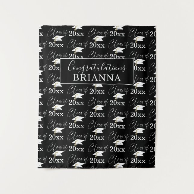 Tapiz Clase de graduación AÑO DE Patrón Propaganda de fo (Anverso)