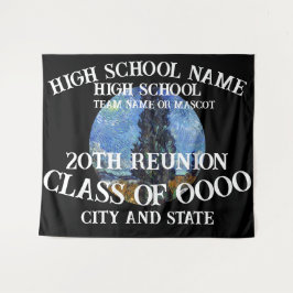 Tapiz Clase graduada de celebración Jubilación 2024 Barc