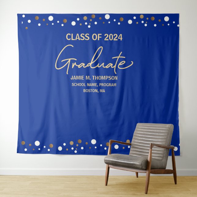 Tapiz Clase Royal Blue Gold de 2023 (In situ (horizontal))