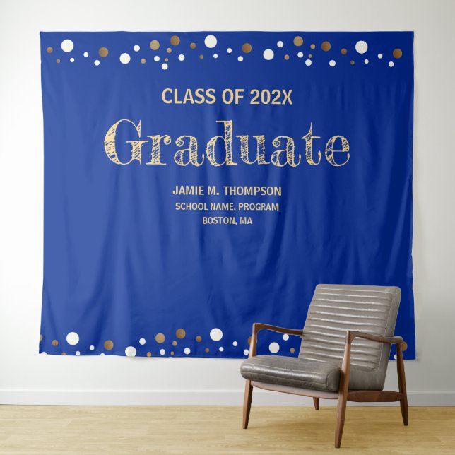 Tapiz Clase Royal Blue Gold de 2024 (In situ (horizontal))