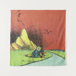 Tapiz Clásico Geo. Herriman Comic Art Wall Tapestry