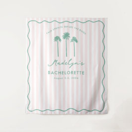 Tapiz Classy Palm Springs Bachelorette Photo Backdrop