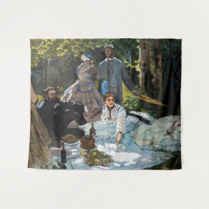 Tapiz Claude Monet - Almuerzo en la hierba, panel derech