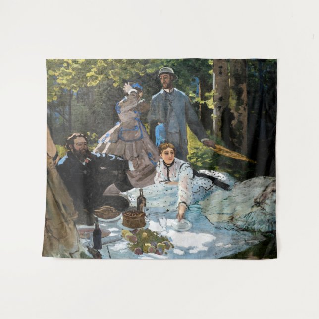 Tapiz Claude Monet - Almuerzo en la hierba, panel derech (Anverso (horizontal))