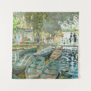 Tapiz Claude Monet. Bañistas en La Grenouillère