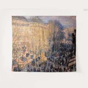Tapiz Claude Monet - Boulevard des Capucines en París