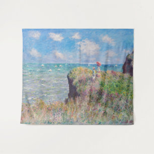 Tapiz Claude Monet - Camino acantilado en Pourville