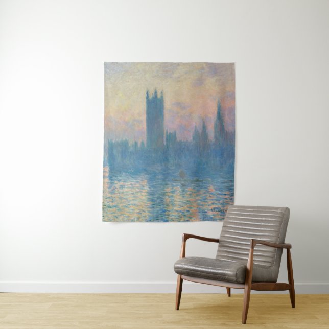 Tapiz Claude Monet - Casas del Parlamento (In situ)