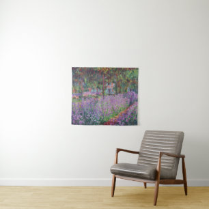 Tapiz Claude Monet   El jardín del artista en Giverny