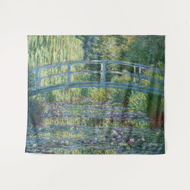 Tapiz Claude Monet - estanque de Lily del Agua, Armonía  (Anverso (horizontal))