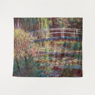 Tapiz Claude Monet - Estanque de nenúfares, Armonía Rosa