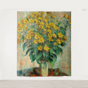 Tapiz Claude Monet - Flores de Tupinambo