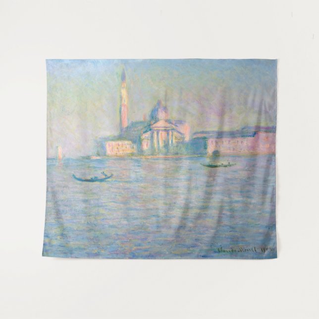 Tapiz Claude Monet - Iglesia de San Giorgio Maggiore (Anverso (horizontal))