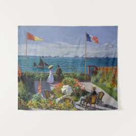 Tapiz Claude Monet - Jardín en Sainte-Adresse