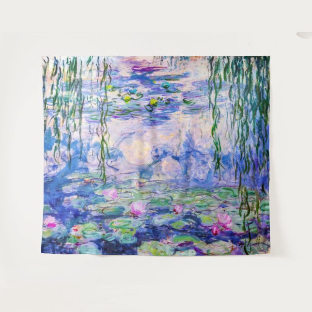 Tapiz Claude Monet - Lilies de agua / Nympheas 1919 (Anverso (horizontal))