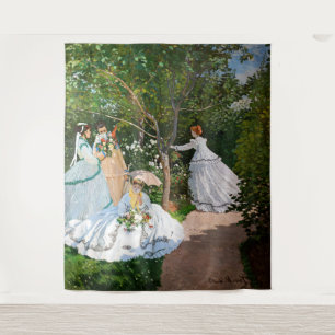 Tapiz Claude Monet - Mujeres en el jardín