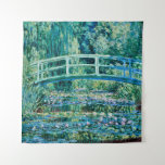 Tapiz Claude Monet - Nieves Y Puente Japonés<br><div class="desc">Claude Monet - Lilies De Agua Y Puente Japonés (1899)</div>