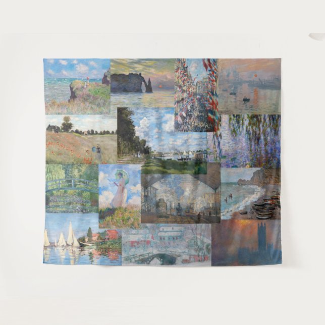 Tapiz Claude Monet - Patchwork (Anverso (horizontal))