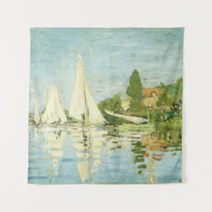 Tapiz Claude Monet. Regattas en Argenteuil