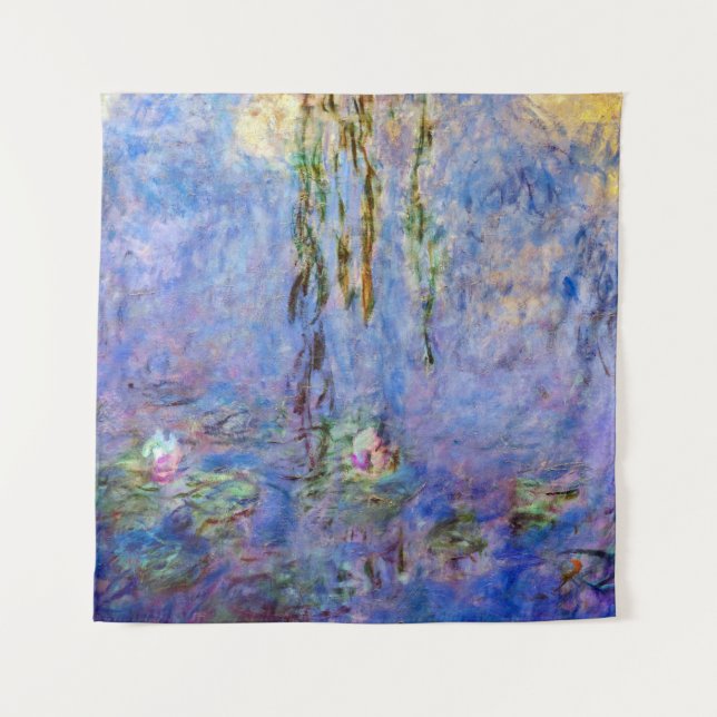 Tapiz Claude Monet - Water Lilies (Anverso)